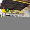 AGROLA Tankstelle in Gerzensee mit zwei Tanksäulen - Diesel und bleifrei - und Zahlterminal - kleines Dach