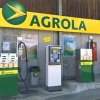 AGROLA Tankstelle in Kirchdorf, Haldenstrasse - zwei Tanksäulen mit Zahlterminal, Abfalleimer und Diesel Cleanline Säule